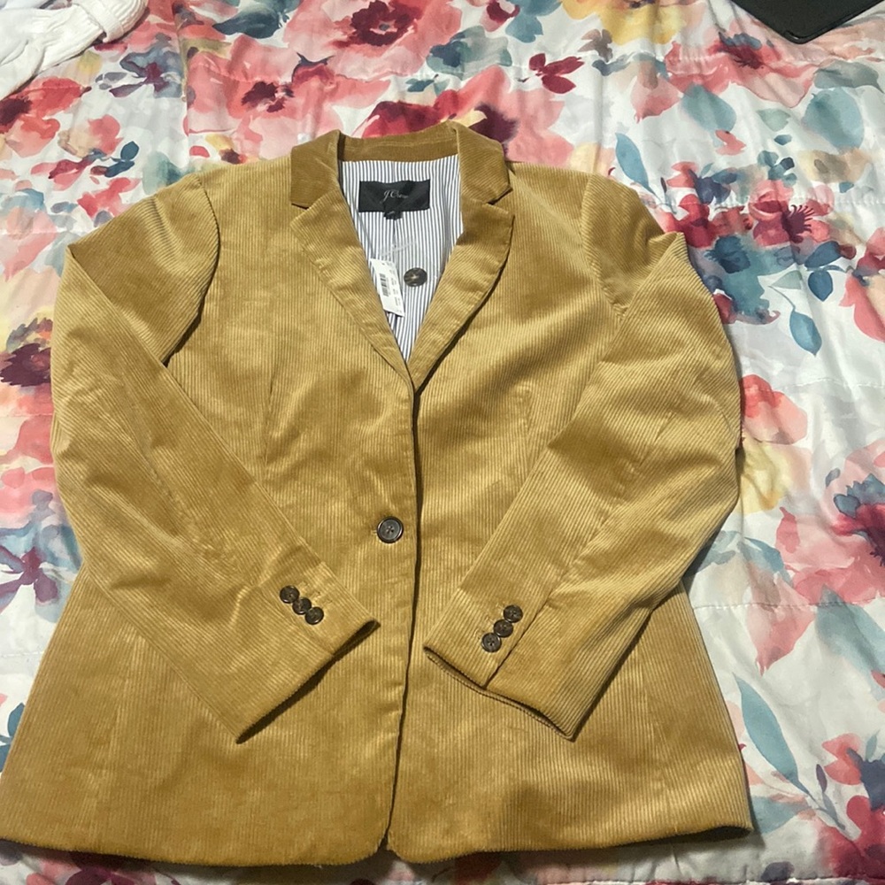 Jcrew Corduroy Brown (Tan) Blazer